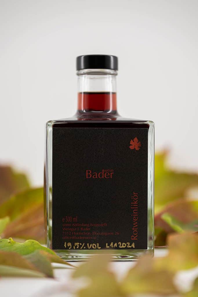rotweinlikör deko